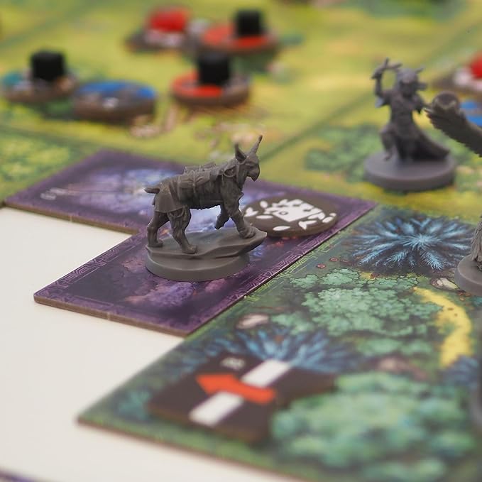 Mighty Boards: Fateforge: Chronicles of Kaan - Kin of The Wild Expansion - Epic Miniatures Board Game Introduces Pet Companions Age 14+ 1-4 Players