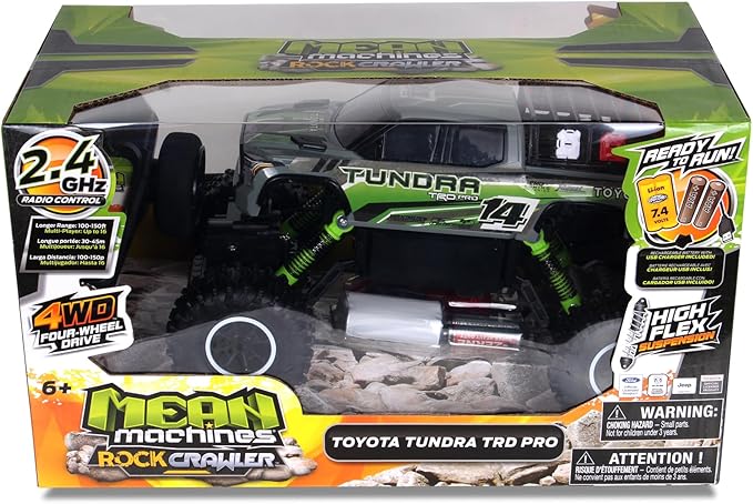 NKOK Ready to Run Mean Machines R/C Rock Crawler Toyota Tundra