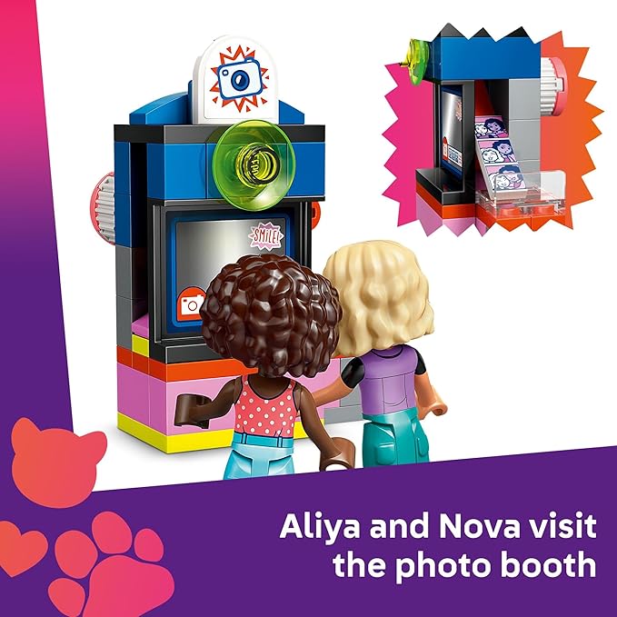 LEGO Friends Hair Salon and Accessories Store Toy Building Set - Hair Salon Toy for Girls and Boys Ages 7+ - Gift Idea for Kids Birthday - with 3 Minidolls - 42662