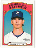 BOBBY WITT JR. 2021 Topps Heritage Minors #207 High Number Short Print SP Baseball Rookie Card RC Kansas City Royals