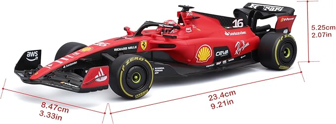 Maisto Tech RC F1 1:24 Ferrari SF-23 (2023) - Leclerc #16