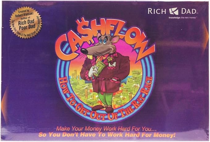 RIch Dad CashFlow 101 Board Games by Robert Kiyosaki 2-6 Players
