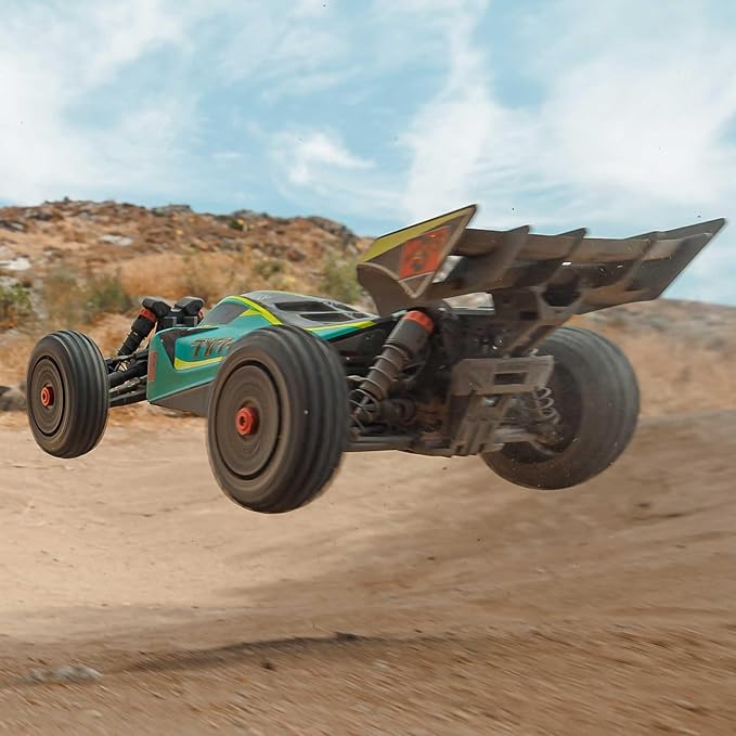 ARRMA RC Car 1/8 Typhon 4X4 223S BLX BRUSHLESS Buggy RTR (Battery and Charger Not Included) with DSC (Green) ARA4306V4T1