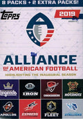 Topps 2019 Alliance of American Football - Value Box Multicolor