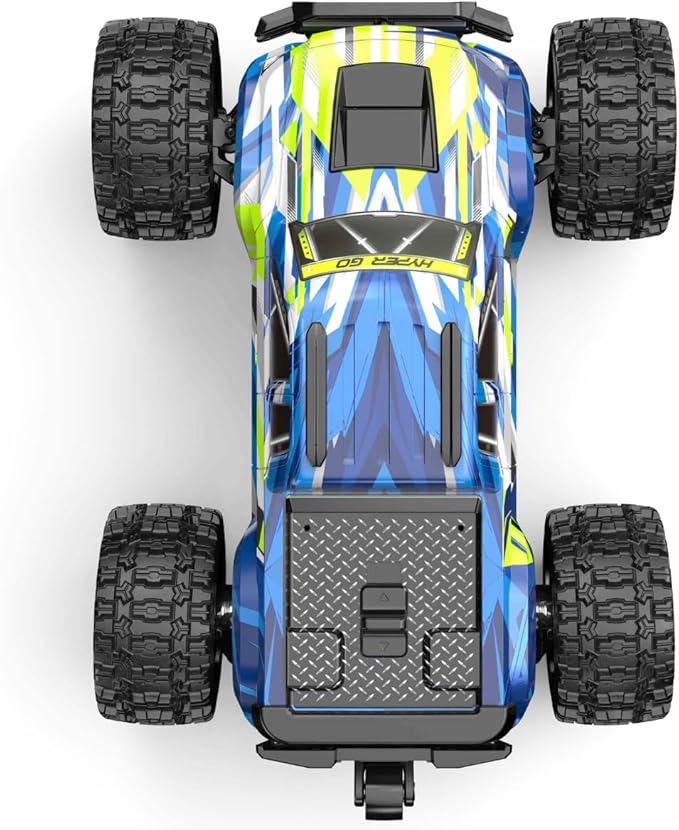 MJX 14208 1:14 Scale 4WD Brushless RC Bigfoot Truck 41 km/h High Speed RTR Off-Road Truck 2.4 GHz Remote 7.4V 2000mAh Battery 88mm All-Terrain Tires Big Wheel Monster