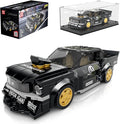 Mould King Super Car Building Toys with Acrylic Display Case Model Race Car Toy Building Blocks Kit Collectible Racing Vehicle Set for Kids Age 8+ Teens Adults