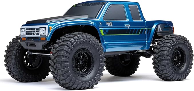 Axial RC Truck 1/10 SCX10 III Coyote 4X4 RTR Brushed Rock Crawler Blue AXI-2036T2 (Battery and Charger Not Included)
