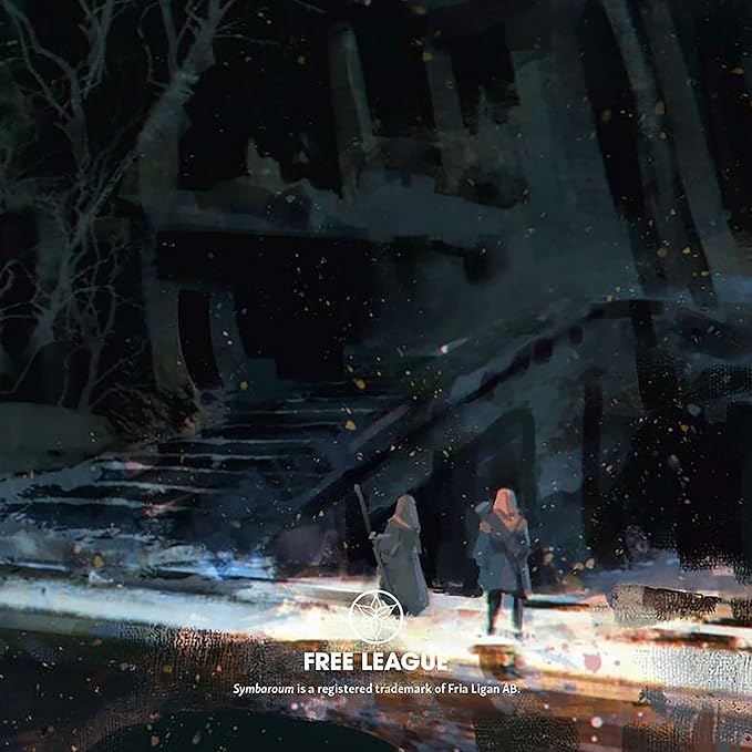 Free League Ruins of Symbaroum 5E: Gamemaster's Screen with 28-Page Adventure Booklet for Immersive RPG Campaigns