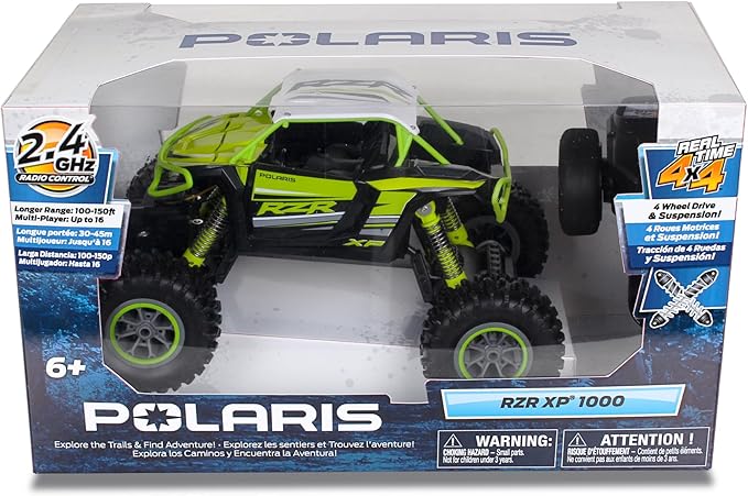 NKOK Polaris® R/C Off-Road 4WD (2.4GHz) RZR XP 1000 (Yellow)