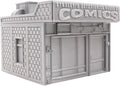 Comic Book Store - Tabletop Terrain by Corvus Terrain Compatible with MCP 32mm