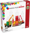 MAGNA-TILES Builder 32-Piece Magnetic Construction Set The ORIGINAL Magnetic Building Brand
