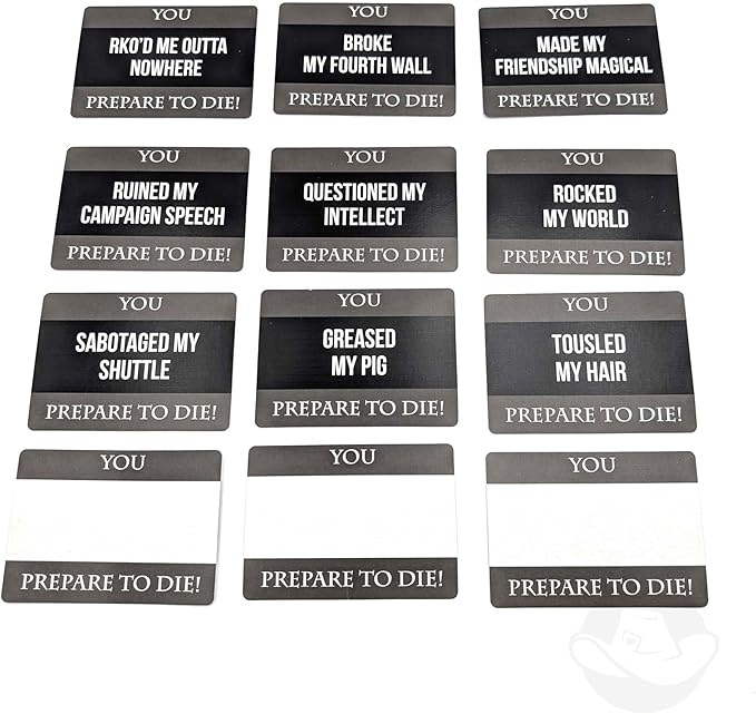 The Princess Bride: Prepare to Die! | Board Game Based on The Film | Hilarious Party Card Game for Adults &amp Teens 3–10 Players Age 14+ | Standalone Princess Bride Game