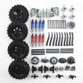 Technical Parts Vehicles Suspension Accessories with Tire 107x44 Technical Parts Set Compatible with All Major Brands MOC Parts Building Toy DIY Replacement Spare Kit (68pcs)