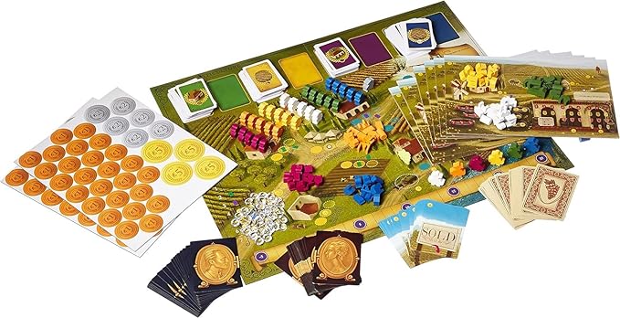 Stonemaier Games: Viticulture Essential Edition (Base Game) by Jamey Stegmaier | Create The Most Prosperous Tuscan Vineyard | Strategy Board Game for Adults and Family | 1-6 Players 90 Mins
