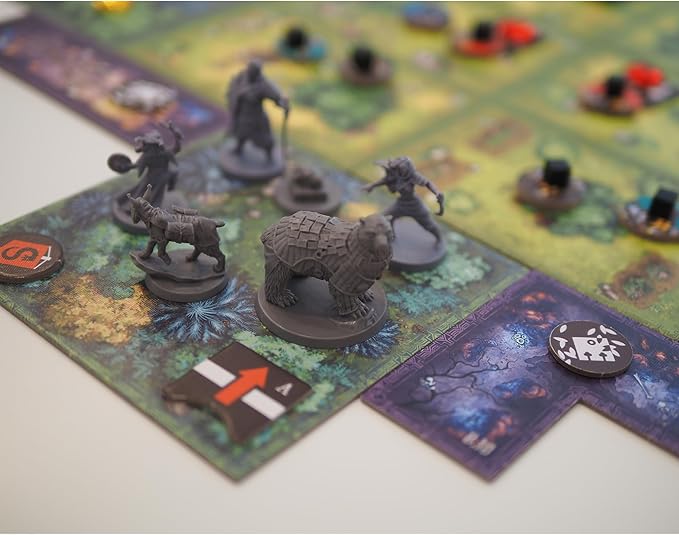 Mighty Boards: Fateforge: Chronicles of Kaan - Kin of The Wild Expansion - Epic Miniatures Board Game Introduces Pet Companions Age 14+ 1-4 Players