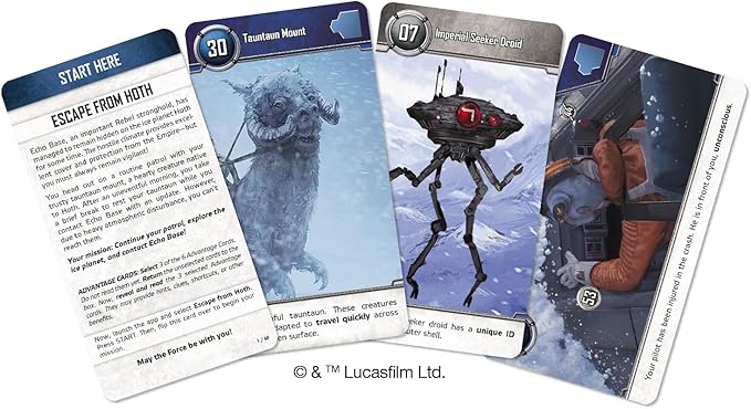 Asmodee Star Wars UNLOCK! The Escape Game - Embark on Epic Escape Room Adventures in a Galaxy Far Far Away Cooperative Game for Kids &amp Adults Ages 10+ 1-6 Players 1 Hour Playtime