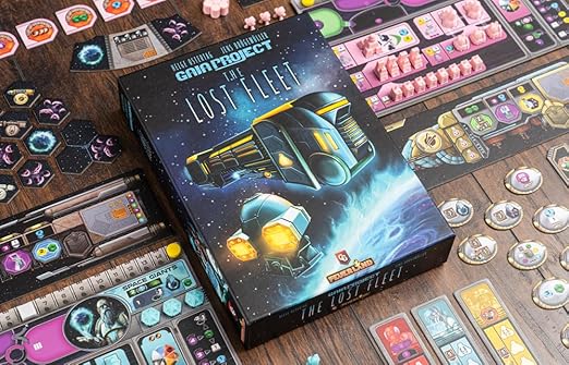 Capstone Games Gaia Project: The Lost Fleet Expansion | Strategy Board Game for Adults | 1-4 Players 90-150 Min Playtime | Solo &amp Multiplayer Gameplay | Ages 14+