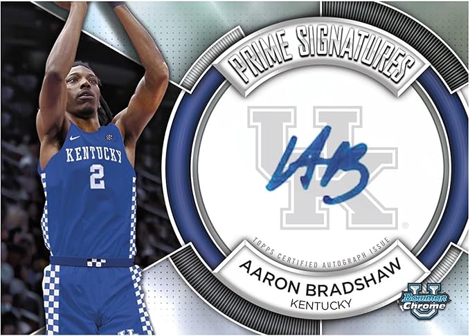 Bowman Chrome 2023/24 University Basketball Value Box - 7 Packs Per Box
