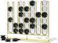 Umbra STAX Four-in-a-Row Game Brass