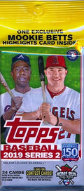 2019 Topps Series 2 Baseball HUGE Factory Sealed JUMBO FAT PACK with 34 Cards! Look for Rookies of Vladimir Guerrero Jr Pete Alonso Fernando Tatis Jr &amp Many More!