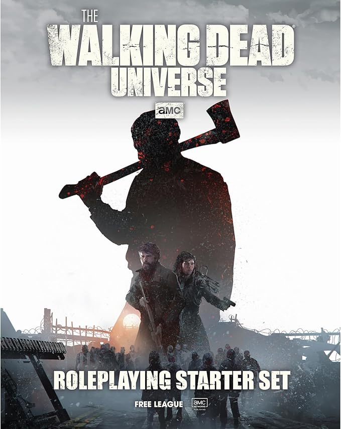 The Walking Dead Universe RPG: Starter Set - Boxed Set - Everything You Need To Get Started Roleplaying Horror Free League Publishing