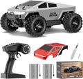 WayEee 1:18 Fast RC Car 40 KPH High Speed 4X4 Remote Control Monster Truck All Terrain Vehicles Toy with 2 Batteries 2.4GHz Remote Control 2 PVC Shell Off-Road Pickup Gift for Kids and Adults