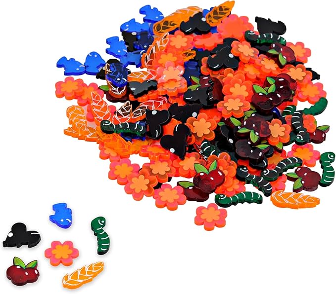 CZYY Wingspan Food Resource Tokens Included Nectar Set of 174 Acrylic Laser Cut Upgraded for Wingspan Board Game