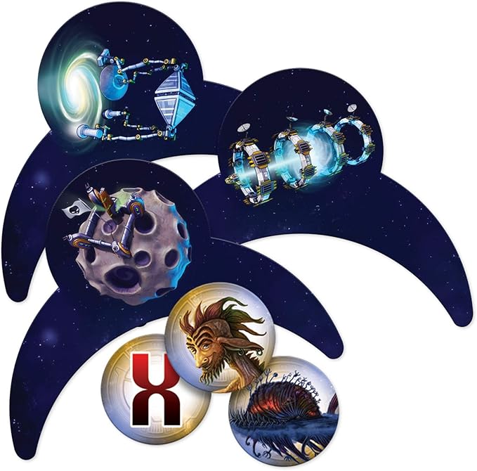 Cosmic Storm Board Game EXPANSION - Classic Strategy Game of Intergalactic Conquest for Kids and Adults Ages 14+ 3-5 Players 1-2 Hour Playtime Made by Fantasy Flight Games