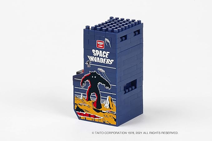 nanoblock - Space Invaders - Space Invaders Arcade Cabinet Character Collection Series Building Kit