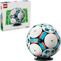 LEGO Editions Soccer Ball - Building Toy for Kids - Collectible Sports Decor for Boys &amp Girls Ages 10+ - Includes Micro Stadium - Gift Idea for Birthdays - 43019