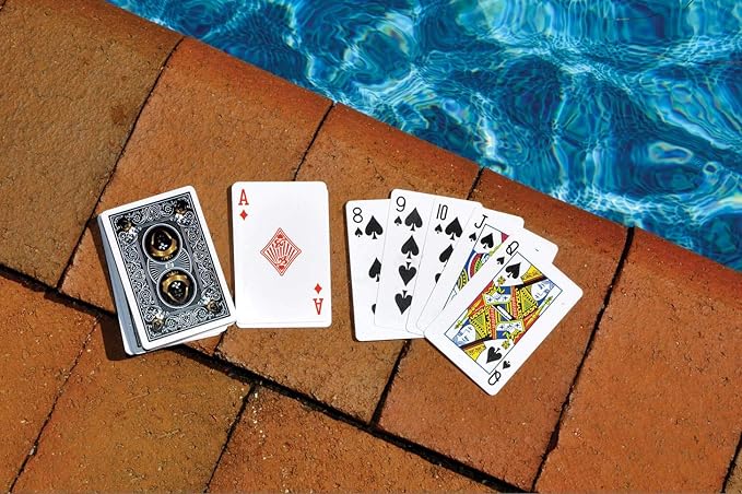 Swimline Inflatable Blackjack Game Table Raft with Waterproof Cards Green/Brown 60/40/12