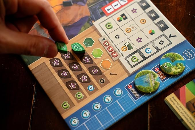 Capstone Games Forestry Board Game | 1-4 Players 90 Min Playtime 14+ Age | Strategy Resource Management Eco-Friendly Forest Management Board Game for Adults &amp Family