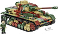 COBI Historical Collection WWII PzKpfw IV Ausf. G Tank Building Set 1107 Pieces