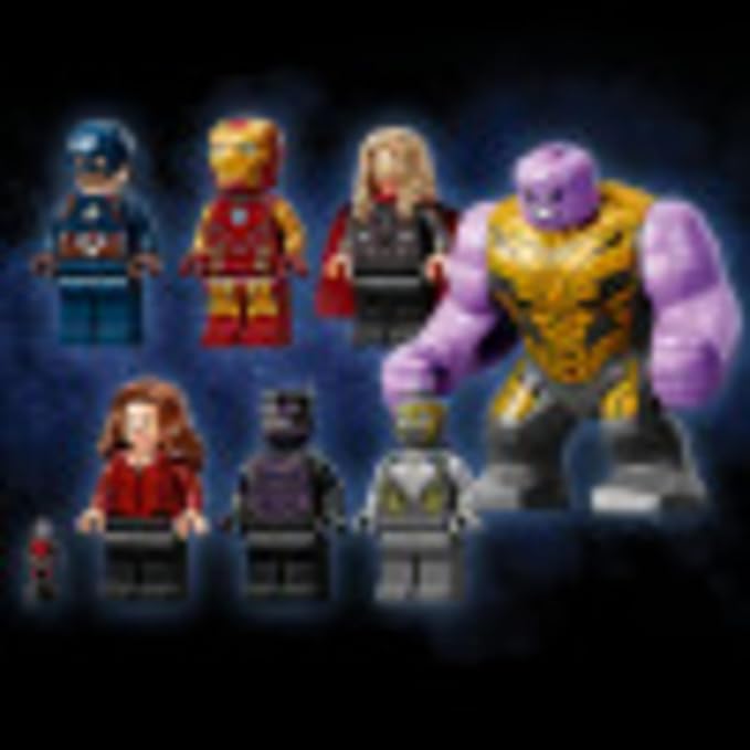LEGO Marvel Avengers: Endgame Final Battle 76192 Collectible Building Kit Battle Scene at The Avengers’ Compound New 2021 (527 Pieces)