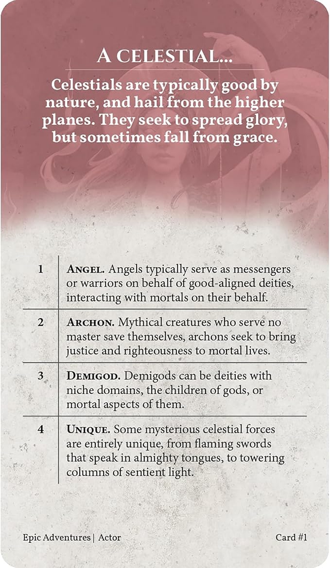 Nord Games: The Oracle Story Generator: Boxed Set -5e RPG Storytelling Cards 300 Themed Tarot Sized Cards Scenario &amp Story Building D&ampD Roleplaying