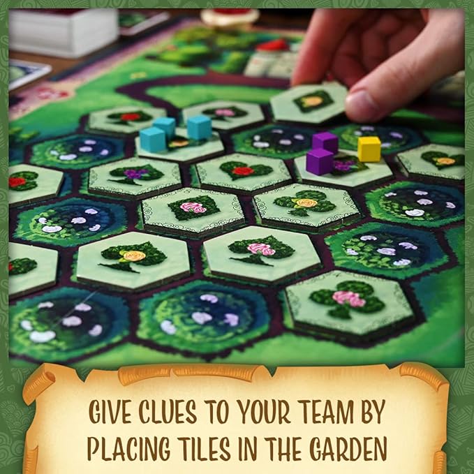 Northstar Game Studio Paint The Roses Board Game | Cooperative Strategy Game for Adults Teens and Families | Alice in Wonderland Puzzle Game | 2 to 5 Players Play in 60 Minutes