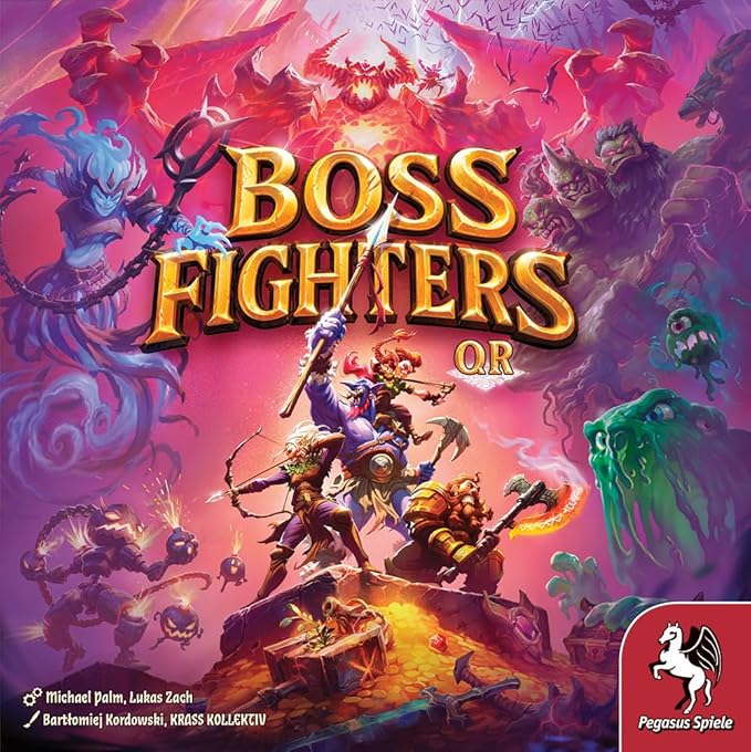 Boss Fighters QR Board Game