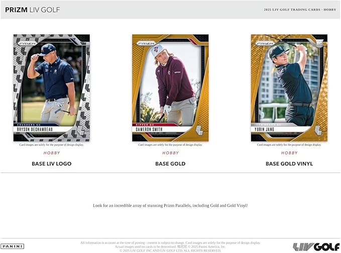 2025 Panini Prizm LIV Golf Hobby Box
