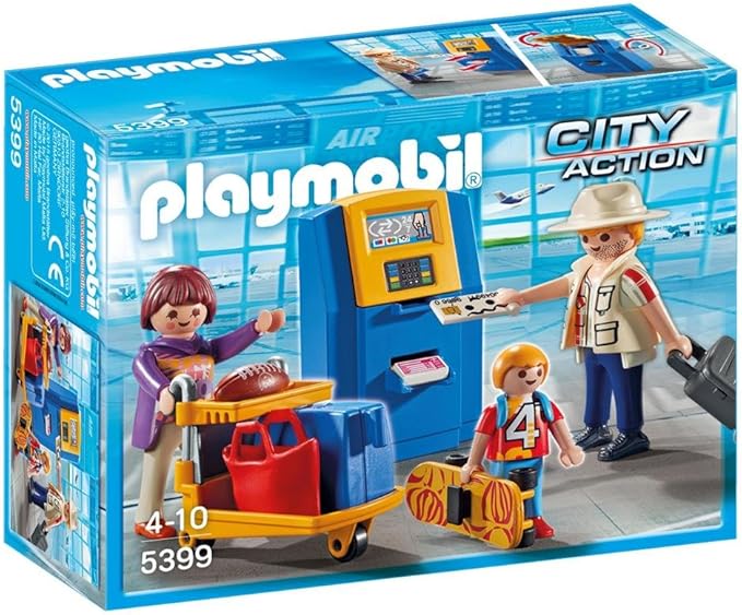 PLAYMOBIL Family At Check-In Building Set