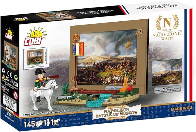 COBI Napoleonic Wars Napoleon - Battle of Moscow Building Set 145 Pieces