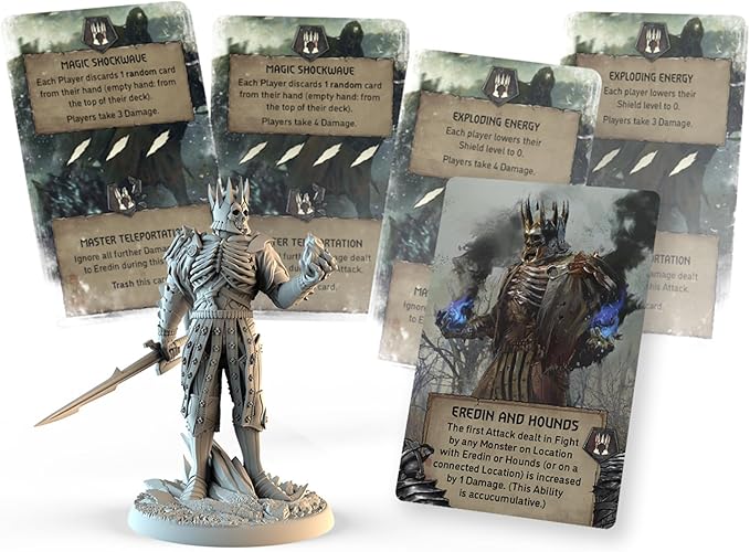 The Witcher Old World Wild Hunt Board Game Expansion - New Cooperative &amp Solo Mode! Fantasy &amp Adventure Strategy Game for Adults Ages 14+ 1-5 Players 90-150 Min Playtime Made by Go On Boar