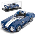 HIGH GODO Sports Car Building Set for Adults Classic Racing Car Collectible Decor Model Kit with Display Box Cool Vehicles Gifts for Adults and Teens Age 14+ (324 Pieces)