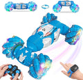 BEMITON Boys Aged 6-12 Birthday Gift Ideas- Gesture Sensing RC Stunt Car Toy for Kids Hand-Controlled 2.4Ghz Remote Control Twist Cars 4WD All-Terrain Off-Road Vehicle