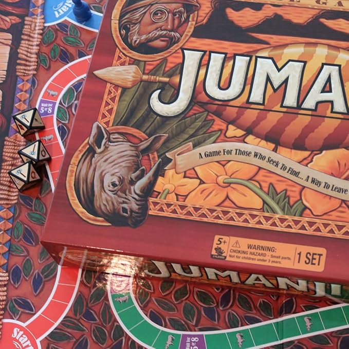Spin Master Games Cardinal Games Jumanji The Game Action Game Multicolor