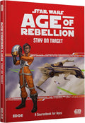 Asmodee Star Wars: Age of Rebellion Roleplaying Game Stay on Target SOURCEBOOK - New Specializations Starfighters &amp Species RPG for Kids &amp Adults Ages 14+ 3-5 Players