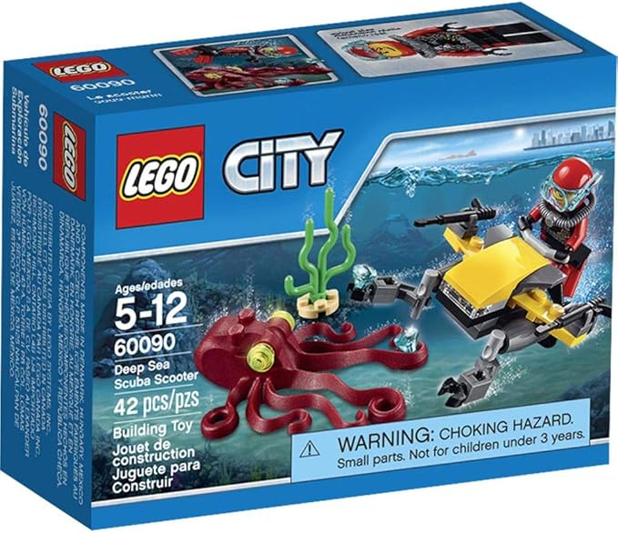 LEGO City Deep Sea Explorers 60090 Scuba Scooter Building Kit