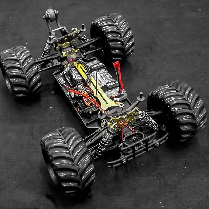JLBRACIGRC 1/10 RTR Brushless Fast RC Cars for AdultsMax 80+KM/H Hobby Electric Off-Road Monster TruckWaterproof High Speed Remote Control CarRC Truck 4x4 All Terrain Off Road Gift