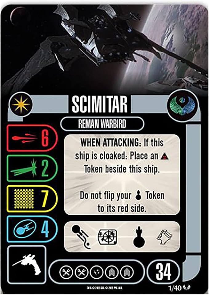 WizKids Star Trek: Attack Wing: Romulan Faction Pack - Secrets of The Tal Shiar