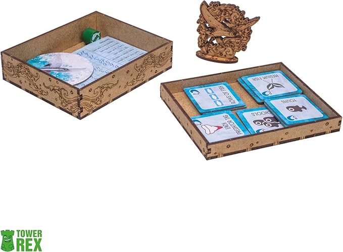 Towerrex Organizer for Finspan Board Game Insert for Finspan Board Game