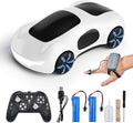 Remote Control Car Gesture Sensing RC Sunt Car 2.4GHz RC Drift Cars with Spray Light and Sound 360° Rotating Side Drifting RC Cars with 2 Batteries Birthday Gifts (White)